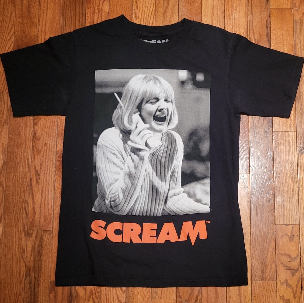 Black Scream Graphic T-Shirt - Adult Small